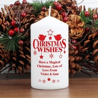Christmas Wishes Candle