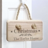 Christmas Wooden Sign