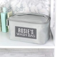Classic Grey Make Up Wash Bag