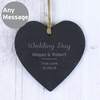 Classic Slate Heart Decoration