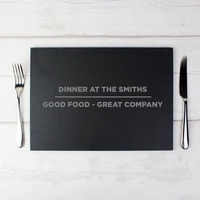 Classic Slate Rectangle Placemat