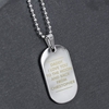 Classic Stainless Steel Dog Tag Necklace