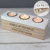 Classic Triple Tea Light Box