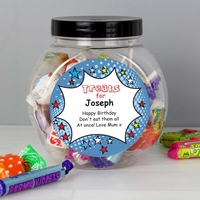 Comic Book Sweet Jar