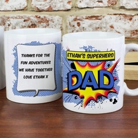 Comic Book Themed Mug