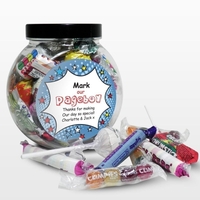 Comic Pageboy Sweet Jar
