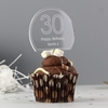 Contemporary Age Cake Topper