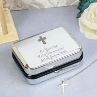 Cross Necklace and Box