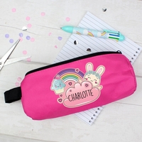 Cute Bunny Pink Pencil Case