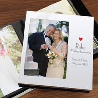 Decorative Ruby Anniversary Photo Frame Album 4x6