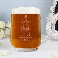 Decorative Wedding Father of the Bride Tankard