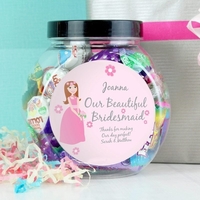 Fabulous Bridesmaid Sweet Jar