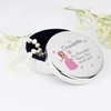 Fabulous Wedding Round Trinket Box