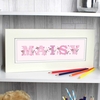 FAIRY LETTER Name Frame