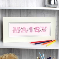 FAIRY LETTER Name Frame