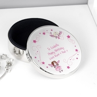 Fairy Round Trinket Box