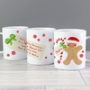 Felt Stitch Gingerbread Man Plastic Mug