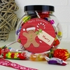 Felt Stitch Gingerbread Man Sweet Jar