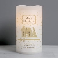 Festive Village LED Candle