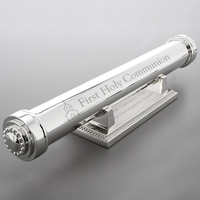 First Holy Communion Silver Plated Certificate Holder