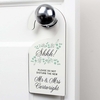 Floral and Eucalyptus Wedding Door Hanger