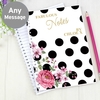 Floral Dot A5 Notebook