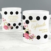 Floral Dot Slim Mug