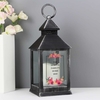 Floral Rustic Black Lantern