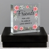 Floral Sentimental Large Crystal Token