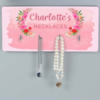 Floral Watercolour Jewellery Hooks