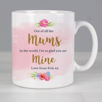 Floral Watercolour Mug