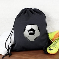 Football Black Swim & Kit Bag