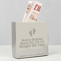 Footprint Square Money Box