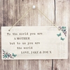 Forget me not Wooden Sign