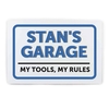 Garage Plaque