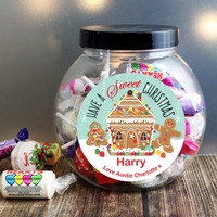 Gingerbread House Sweet Jar