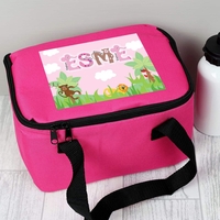 Girls Animal Alphabet Lunch Bag
