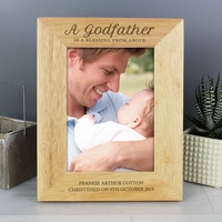 Godfather 7x5 Wooden Photo Frame