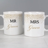 Gold Confetti Mug Set