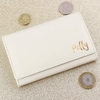 Gold Name Cream Purse