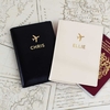 Gold Name Passport Holders Set