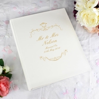 Gold Ornate Swirl Traditional Album