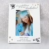 Gold Star Graduation 4x6 White Wooden Photo Frame