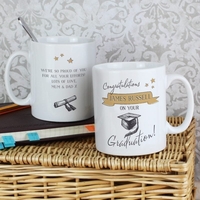 Gold Star Graduation Mug