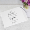 Greatest Adventure Wedding Hardback Guest Book & Pen