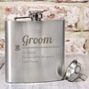 Groom Hip Flask