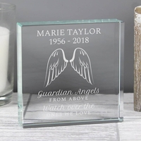 Guardian Angel Wings Crystal Token