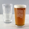He is...Pint Glass