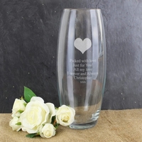 Heart Bullet Vase