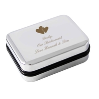 Heart Motif Necklace Gift Box